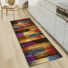 Tapis d'extérieur Violet effet Bambou