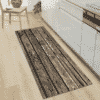Tapis d'extérieur effet Bois Usé